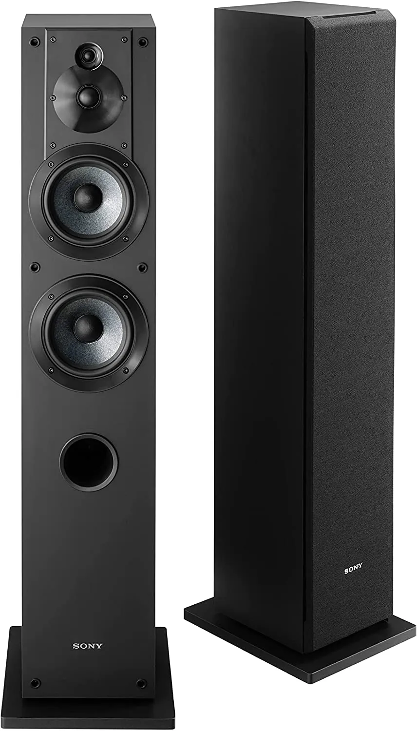 PAIR - Sony SSCS3 Way Floor-Standing Speakers - In Black