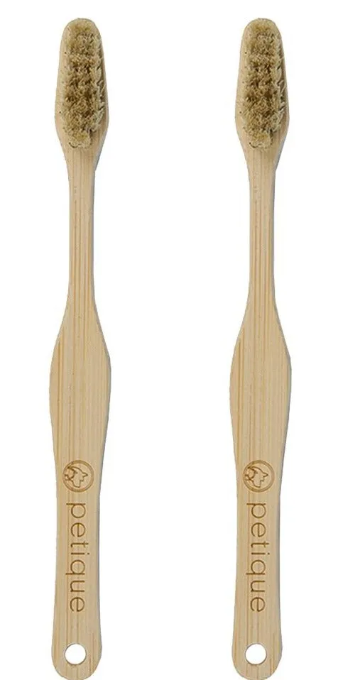 Petique Eco-Friendly Bamboo Pet Toothbrush