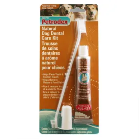 Petrodex Natural Dog Dental Care Kit