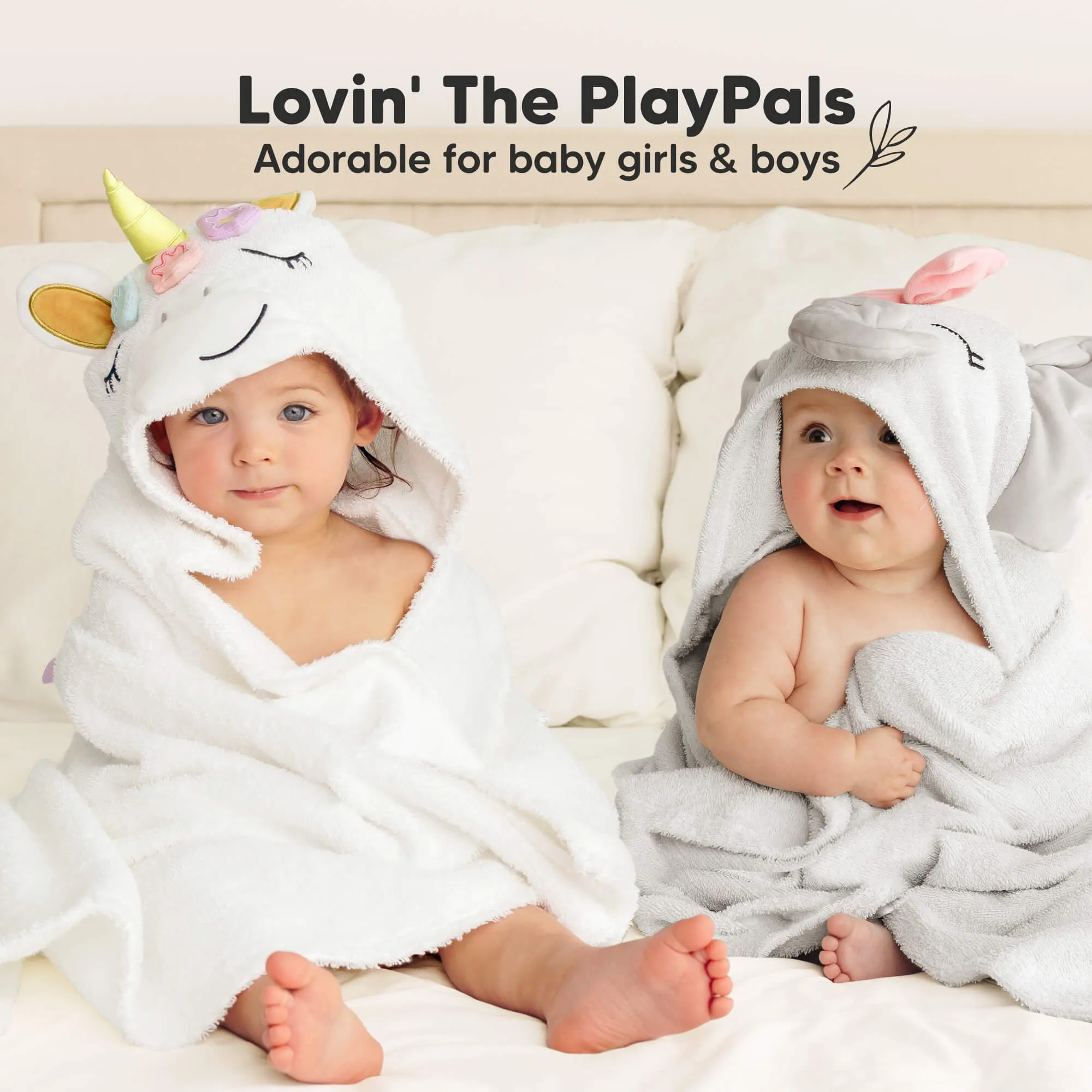 PlayPals Hooded Towel