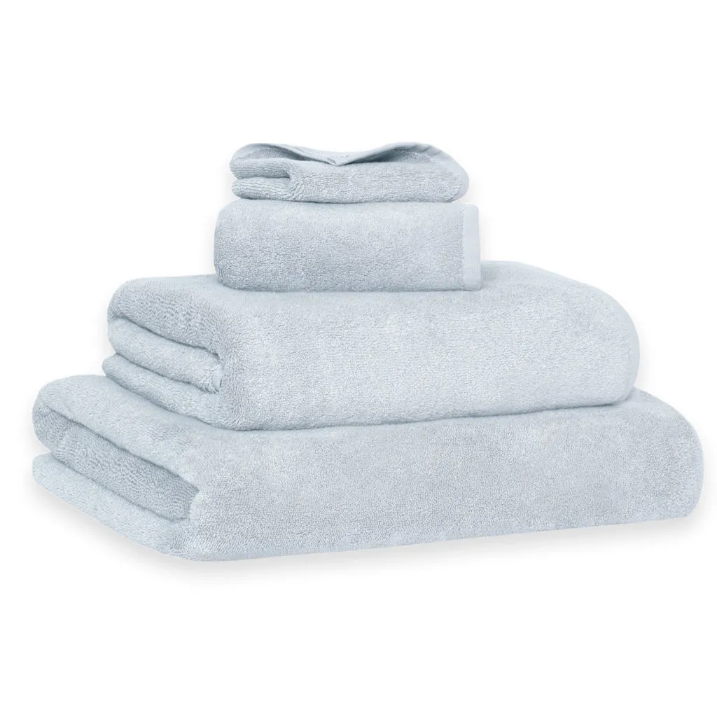 Plush Ice Blue Towel Essentials Bundle (2 Wash   2 Hand   2 Bath Towels)