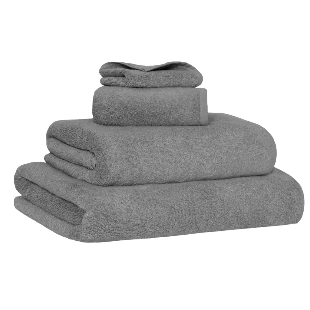 Plush Shadow Grey Towel Spa Bundle (2 Wash   2 Hand   4 Bath Towels)