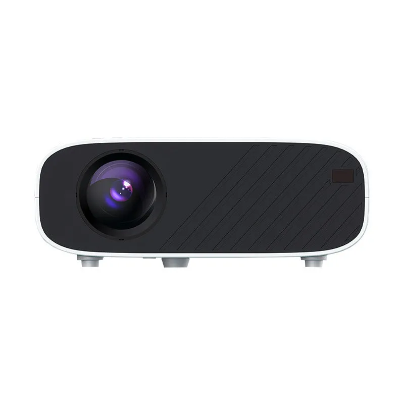 Portable Full HD 1080P Supported Projector, Compatible with Phone, AV, HDMI, VGA, USB, TF