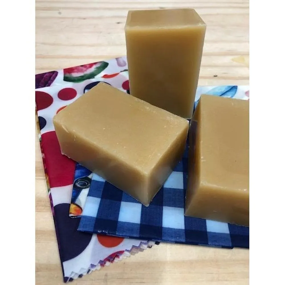 Pre-Mixed Beeswax Block to Make and Refresh Your Own Beeswax Food Wraps