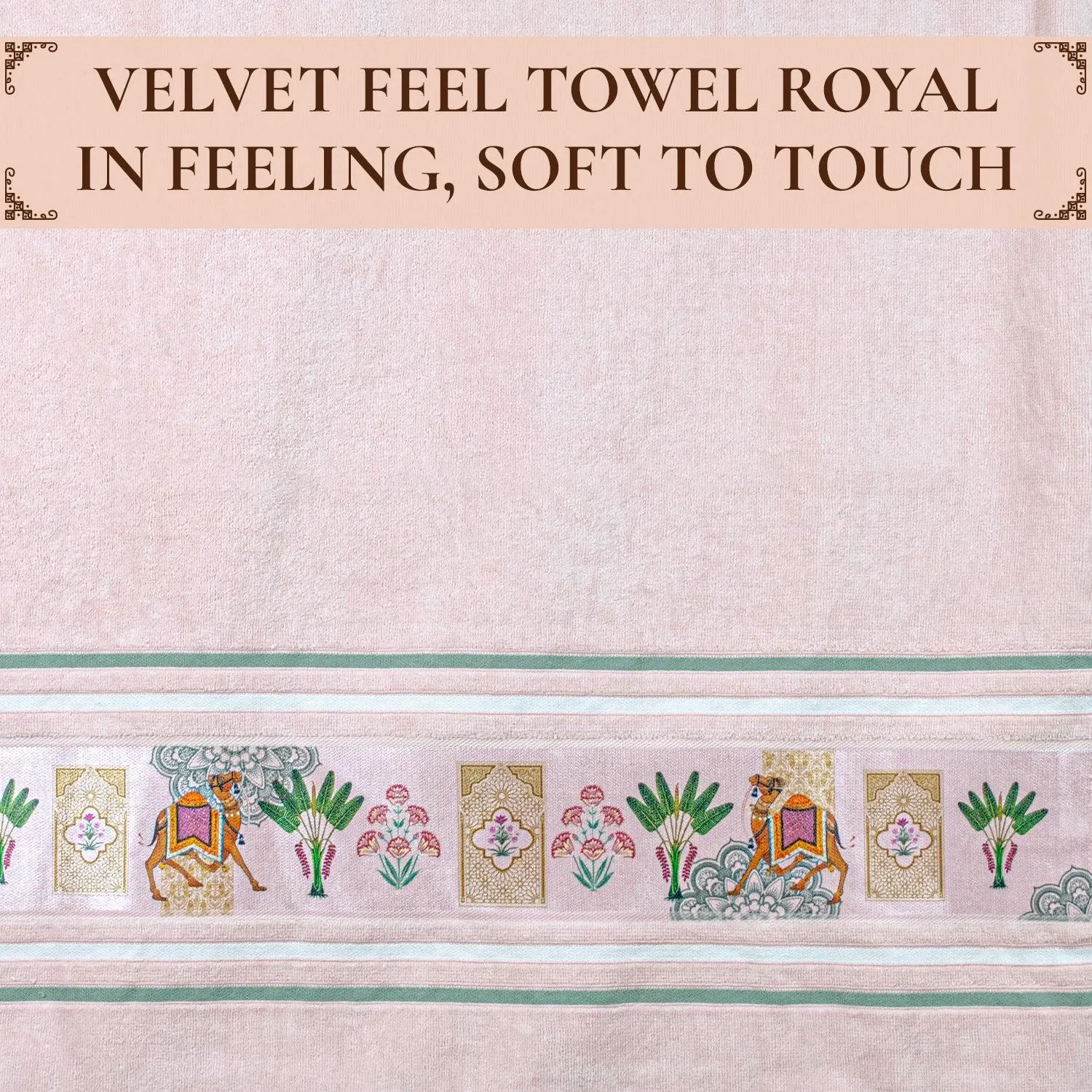 Regal 460 GSM Hand Towel Set Of 2 | Ultra Soft & Highly Absorbent Towels