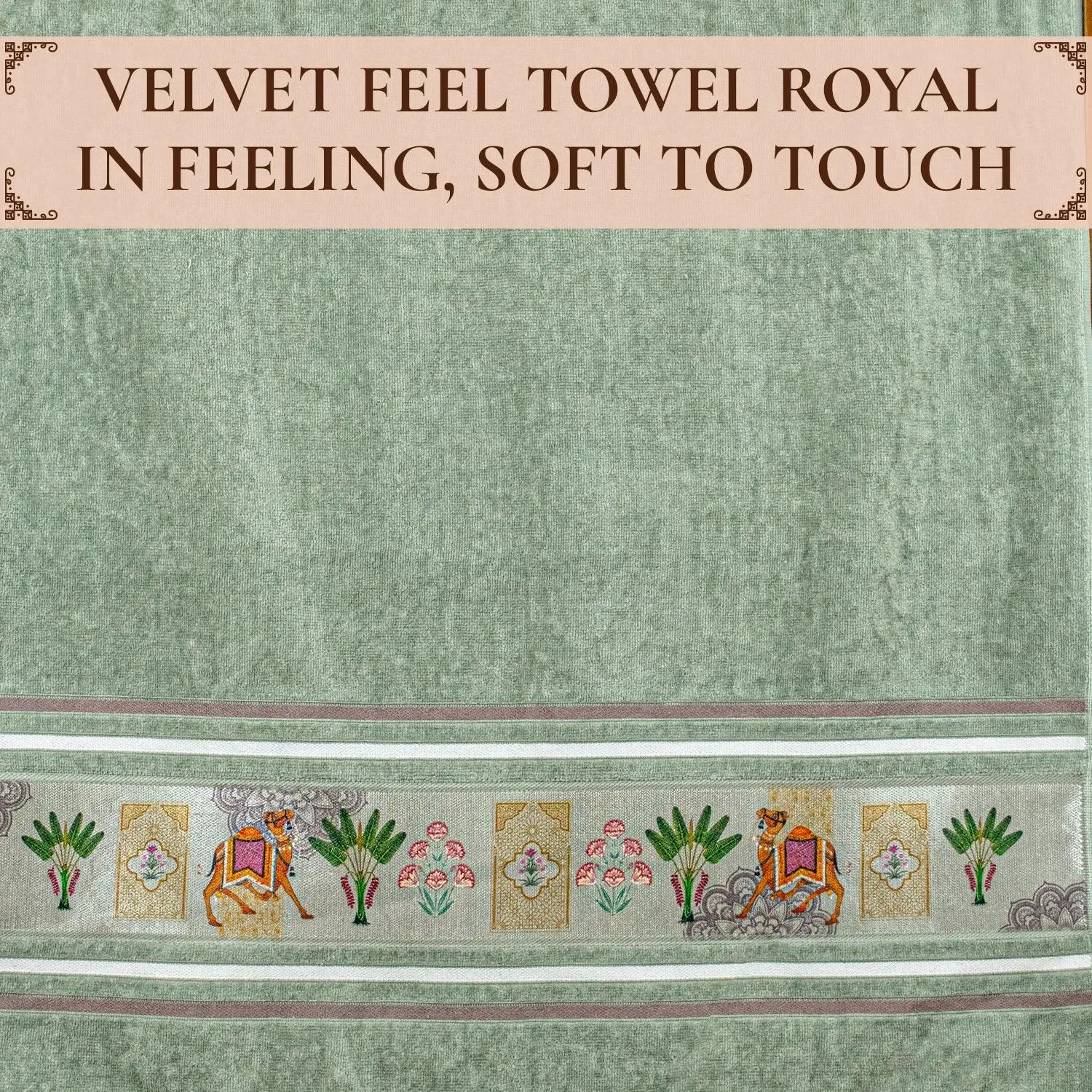 Regal 460 GSM Hand Towel Set Of 2 | Ultra Soft & Highly Absorbent Towels