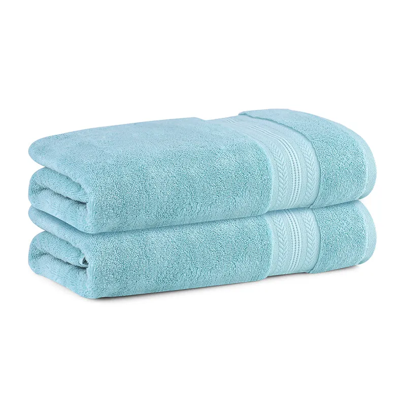 Reign Bath Towel (Blue) - Set Of Two