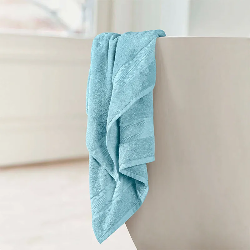 Reign Bath Towel (Blue) - Set Of Two