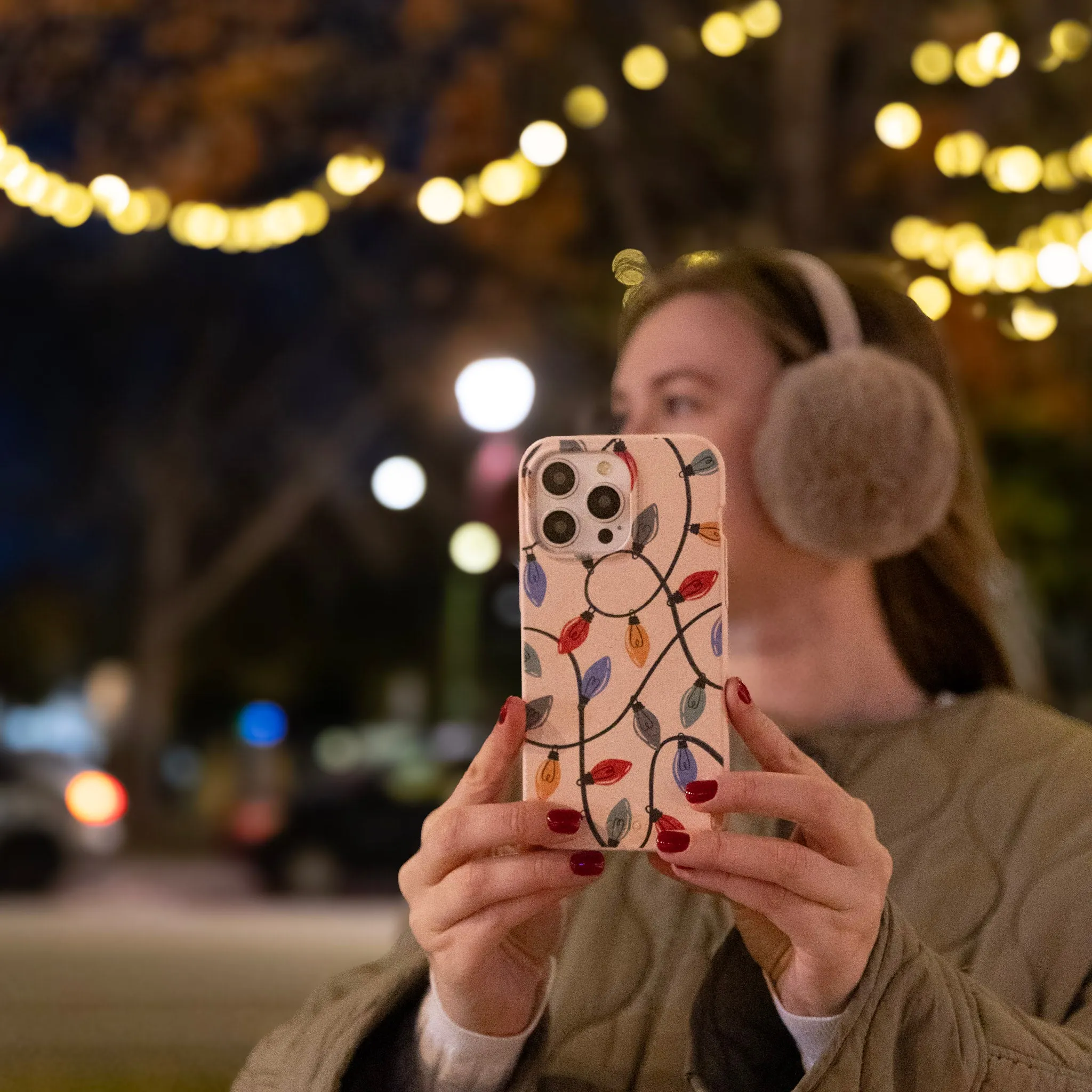 Seashell Holiday Lights Google Pixel 8 Pro Case