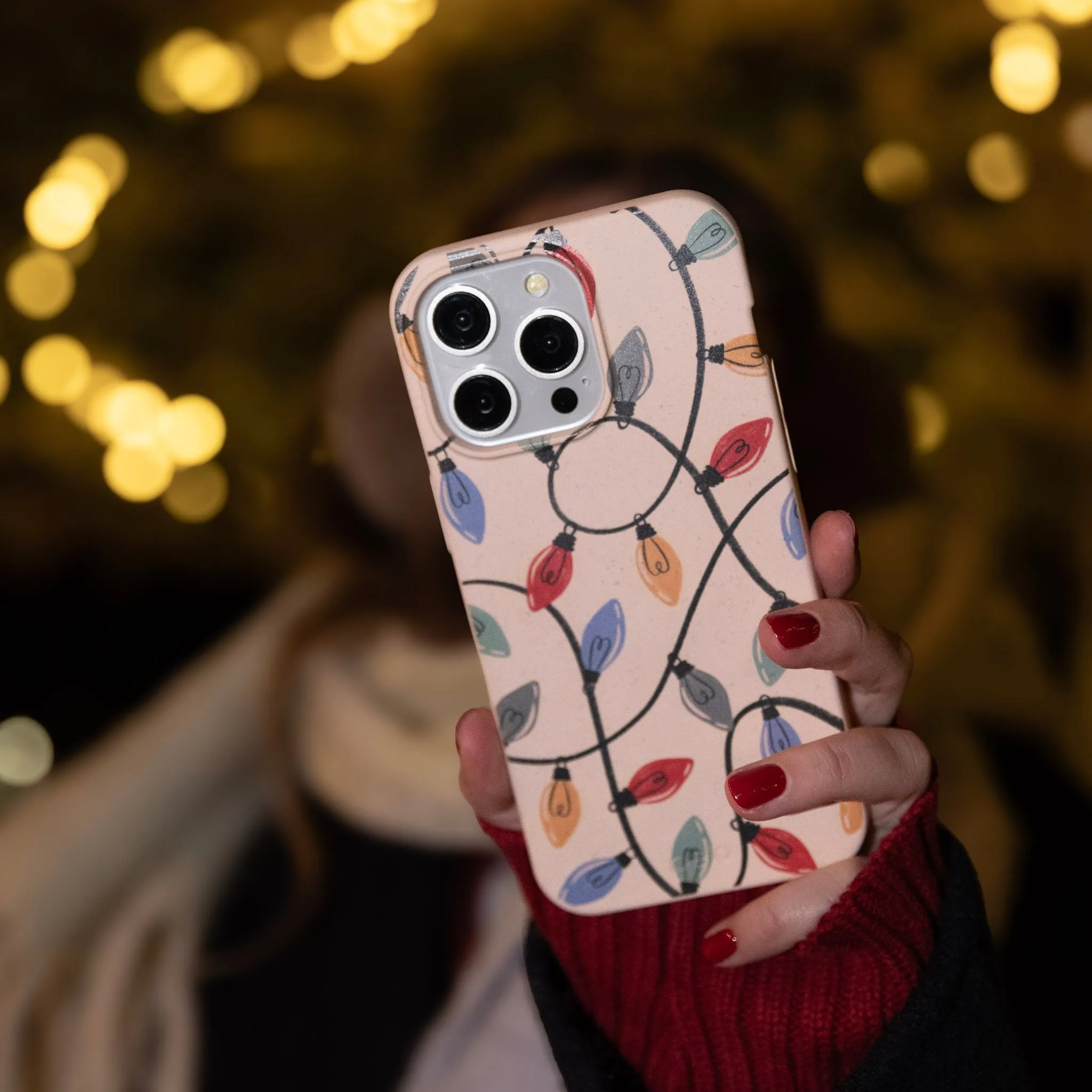 Seashell Holiday Lights Google Pixel 8 Pro Case