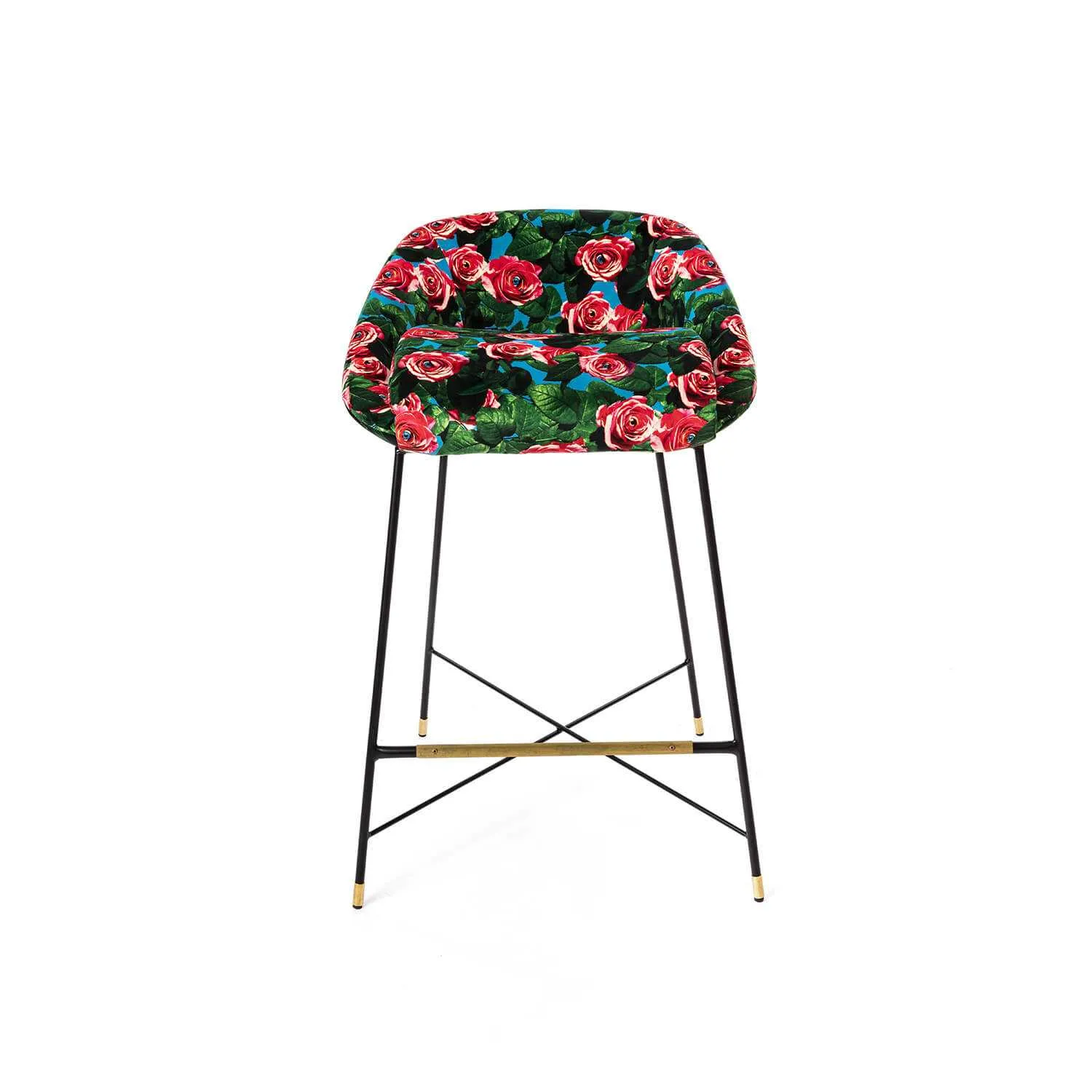 Seletti Toiletpaper High Stool Roses