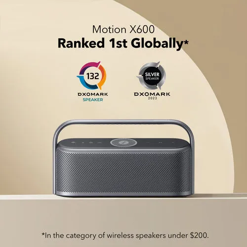 Soundcore Motion X600 High Resolution Bluetooth Speaker Black