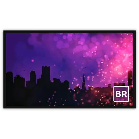 Stevertson Screens Broadway Series Fixed Frame 109" (92.1" x 52.0") HDTV [16:9] BR169109MG