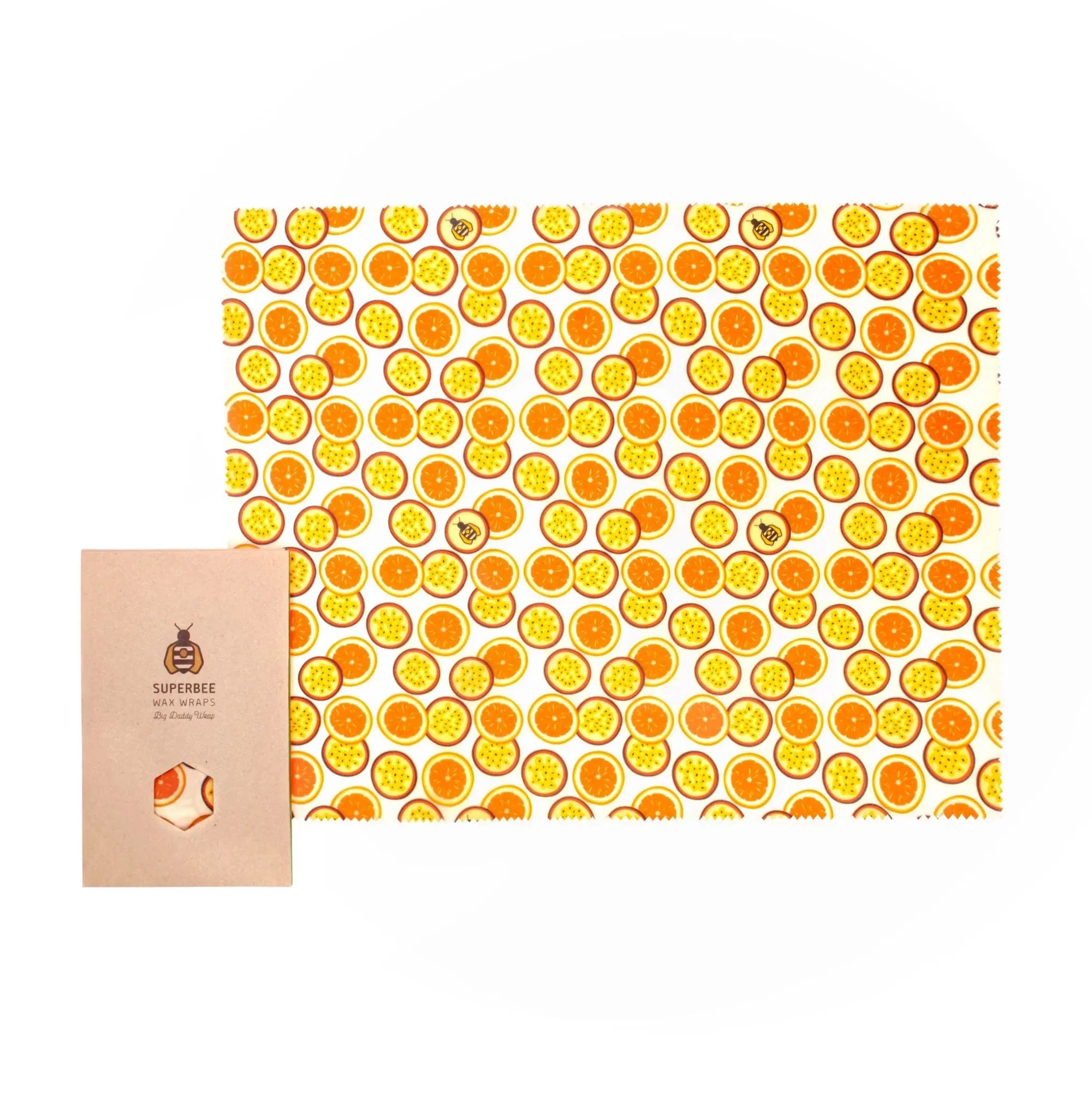 SUPERBEE Beeswax Wrap for Food, XXL Breadwrap  Reusable Bees Wrap Paper for Wrapping Vegetables, Cheese Paper, Bowl Covers and Sandwich Wrapping Paper, XXL Bread wrap