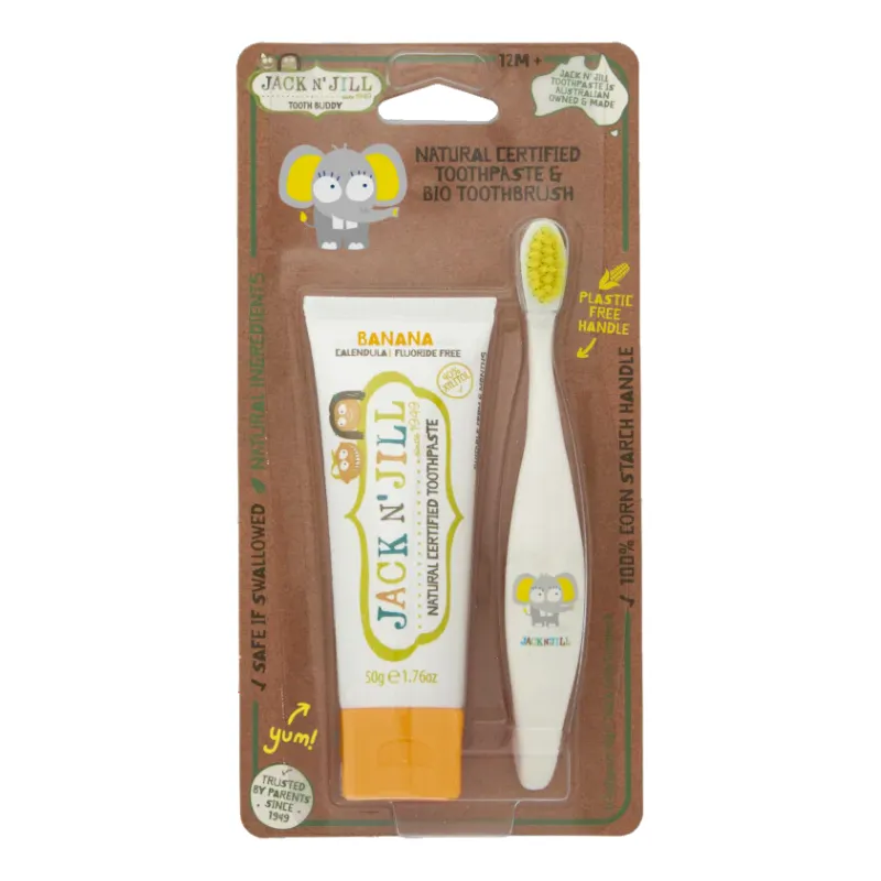 Tooth Buddy Pack - Toothbrush & Toothpaste