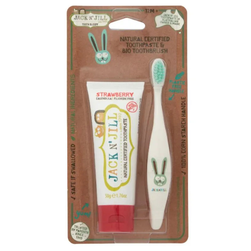 Tooth Buddy Pack - Toothbrush & Toothpaste