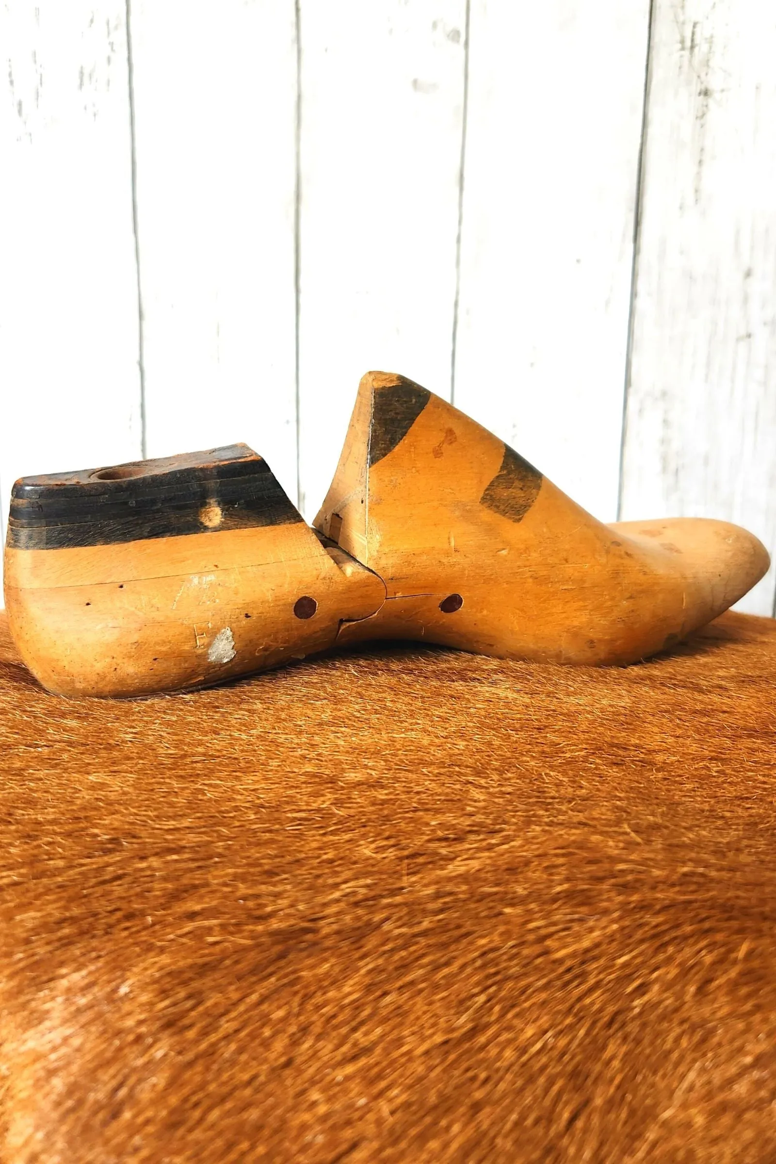 Vintage Adult Wood Shoe Mold