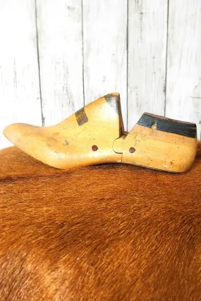 Vintage Adult Wood Shoe Mold