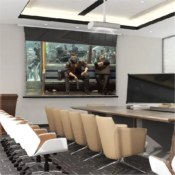 VIVIDSTORM PRO A Slimline Motorized Tension UST ALR Projector screen