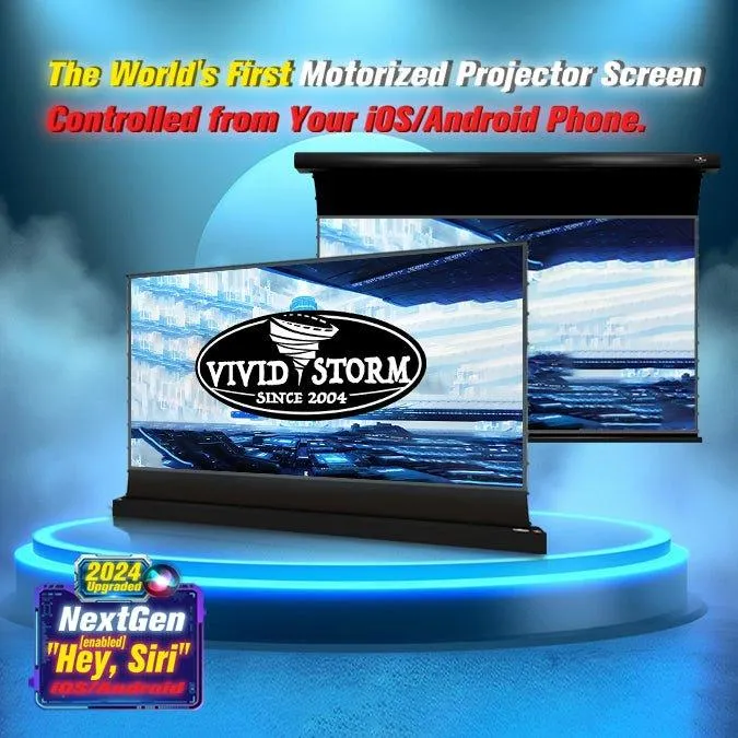 VIVIDSTORM PRO A Slimline Motorized Tension UST ALR Projector screen