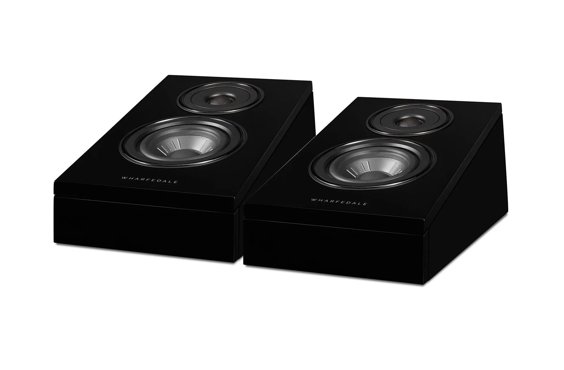 Wharfedale Diamond 12.3D Atmos Speakers Pair Black Oak